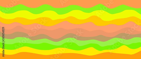 Fototapeta Beautiful colorful curve lines texture