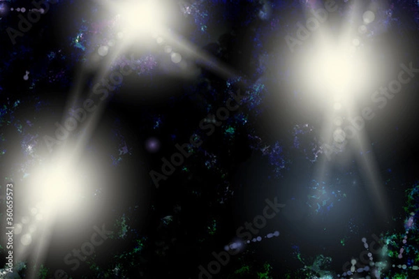 Obraz スポットライト、ライブハウスのフラッシュの背景画像