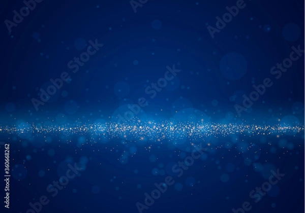 Obraz Blurred bokeh light