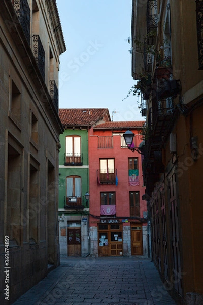 Obraz Barrio Humedo, Leon, Spain
