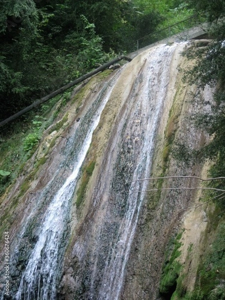 Obraz waterfall in the mountains