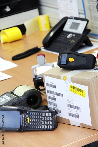 Fototapeta barcode scanner