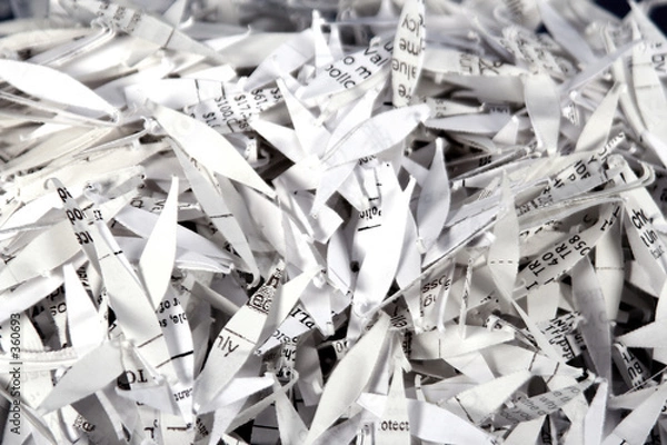 Obraz shredded paper 2