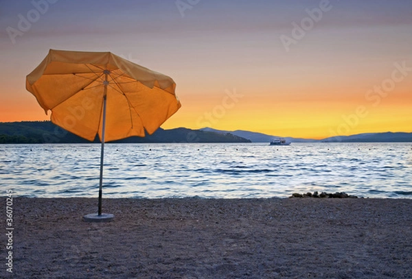 Fototapeta Orange umbrella