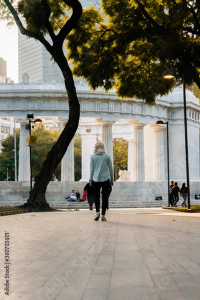 Fototapeta walking in the park