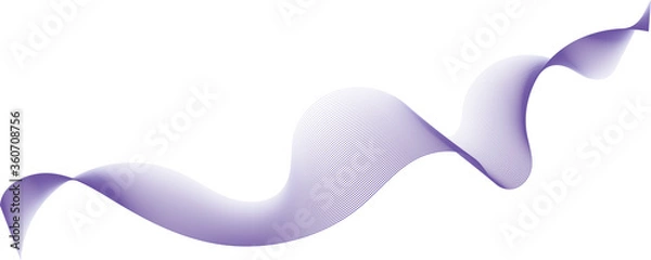 Fototapeta 
Vector ribbon that has smooth transitions.