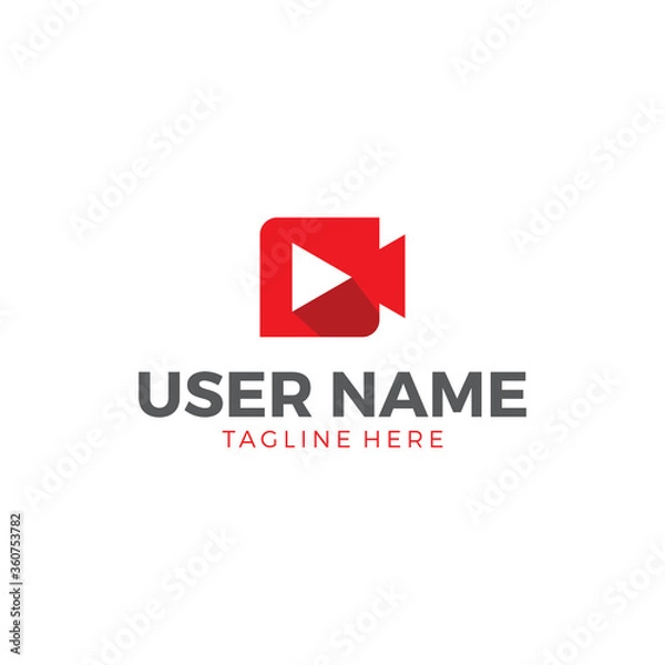 Obraz Videographer logo for company