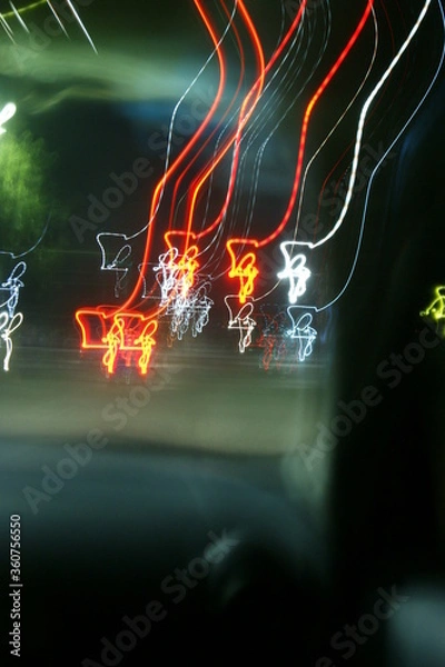 Obraz larga exposicion