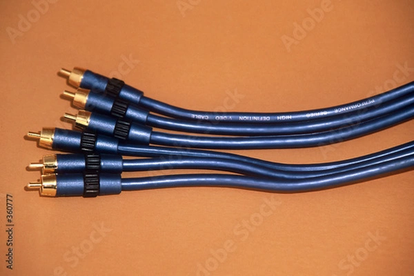 Obraz kable telewizyjne 1