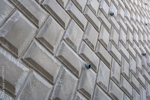 Obraz コンクリートの擁壁