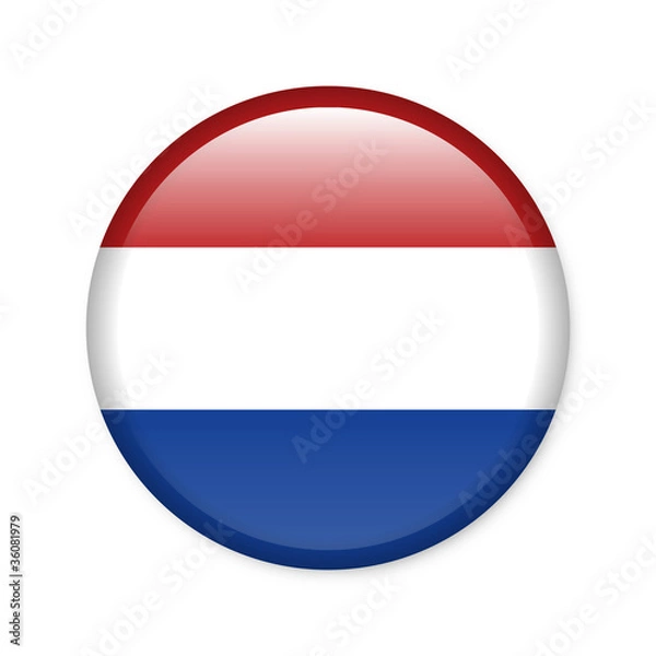 Obraz Niederlande - Button