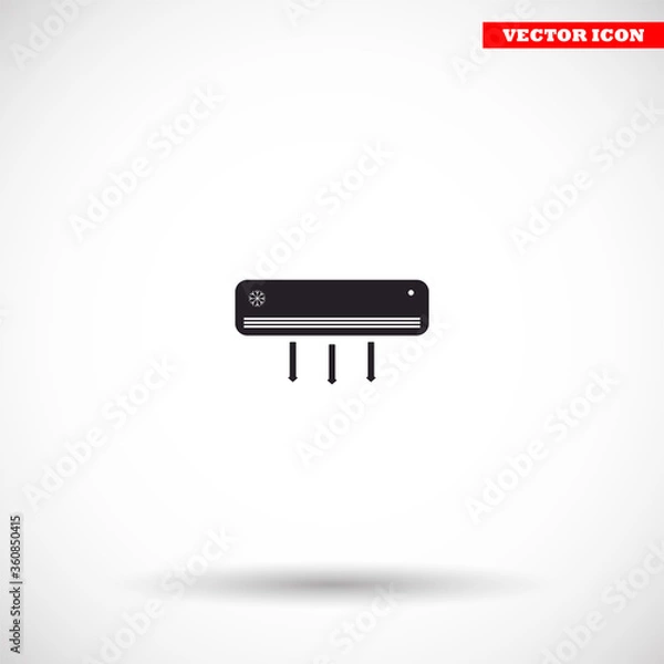 Obraz Conditioning  vector icon , lorem ipsum Flat design