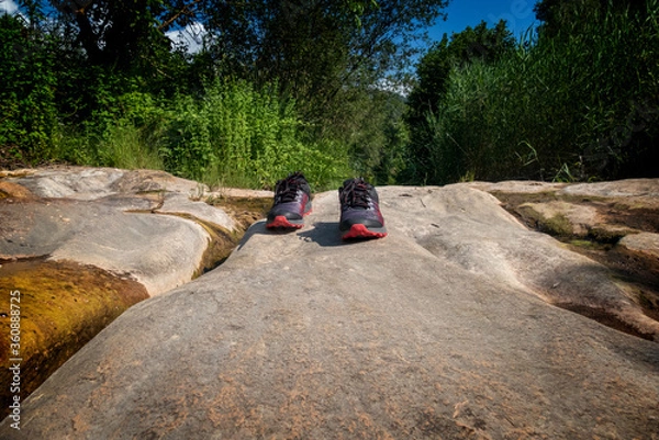 Obraz hiking in the mountains