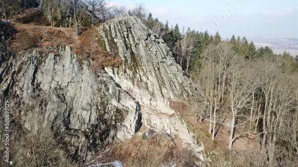 Fototapeta Spitzberg bei Oderwitz  (Sachsen) 