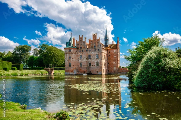 Obraz Egeskov castle in the Denmark