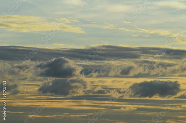 Obraz Stormy Sky  And Beautiful Clouds