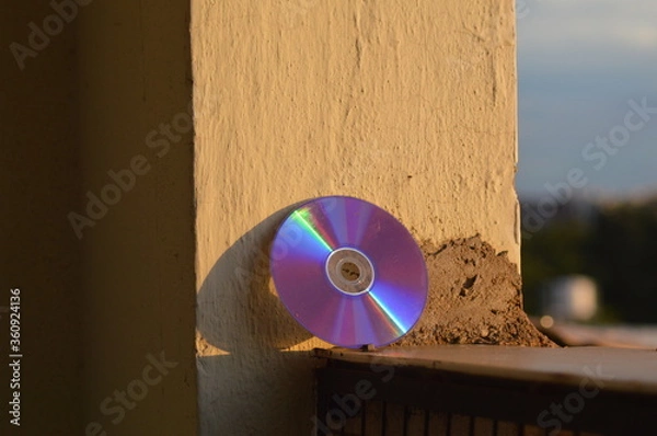 Fototapeta Cd and dvd