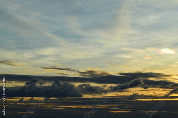 Obraz Stormy Sky  And Beautiful Clouds