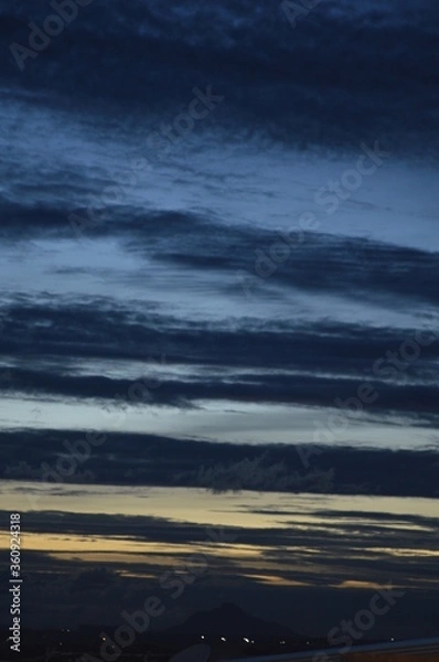 Obraz Stormy Sky  And Beautiful Clouds