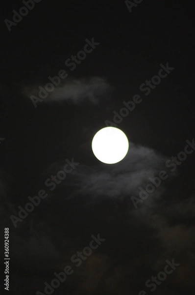 Fototapeta Full moon in the sky