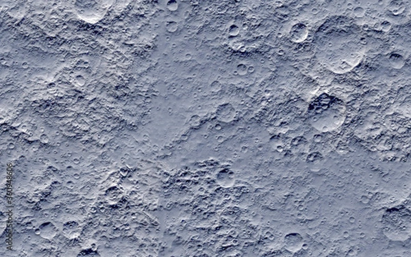 Obraz Moon surface. Seamless texture background.
