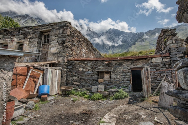 Obraz house in the mountains