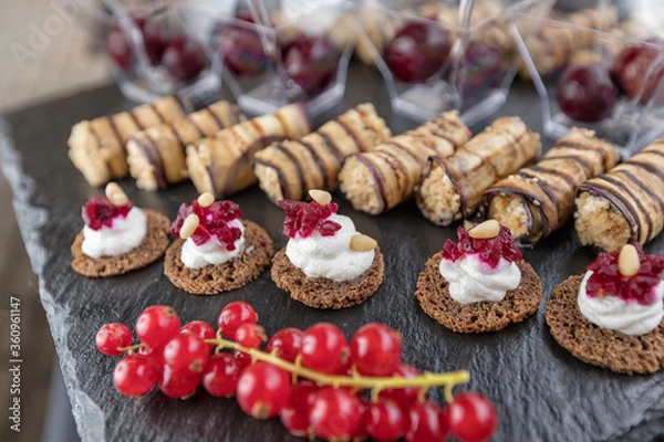 Obraz canapes served