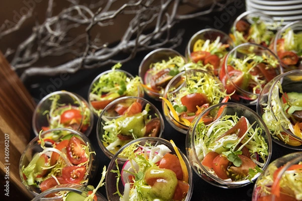 Obraz salad with vegetables