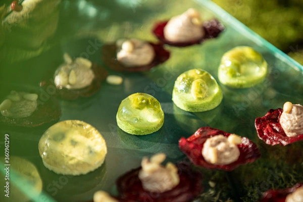 Obraz canapes served