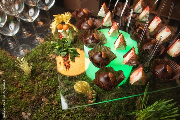 Obraz canapes served