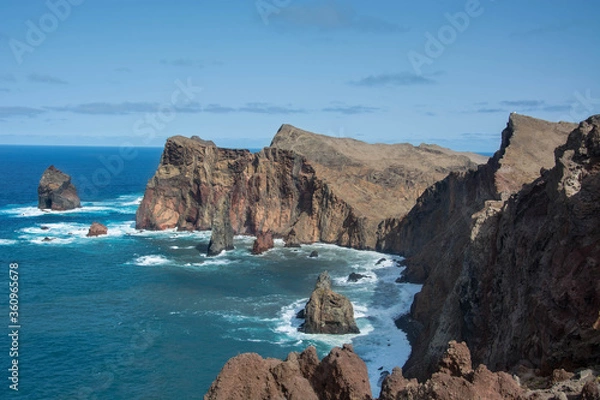 Fototapeta cliffs at the ocean 