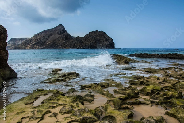 Fototapeta rocks on the beach