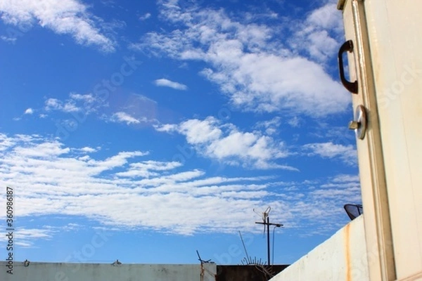 Obraz Deep Blue Sky Roof Top