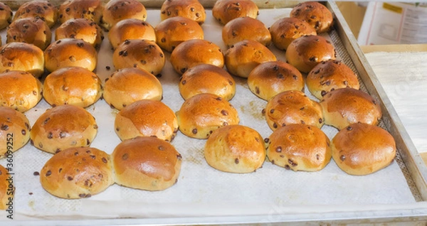 Obraz Panini con gocce di cioccolato