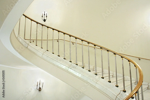 Obraz Stairwell in palace.