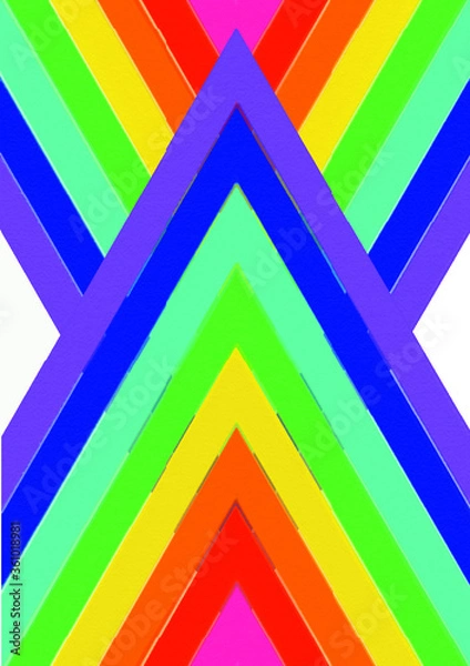 Obraz Pride month abstract art