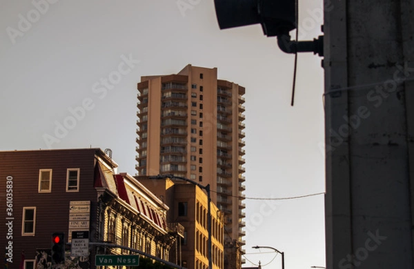 Obraz building in the city