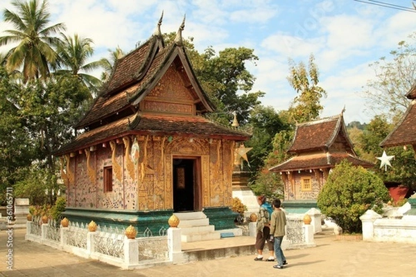 Obraz Laos Luang Prabang Tempel