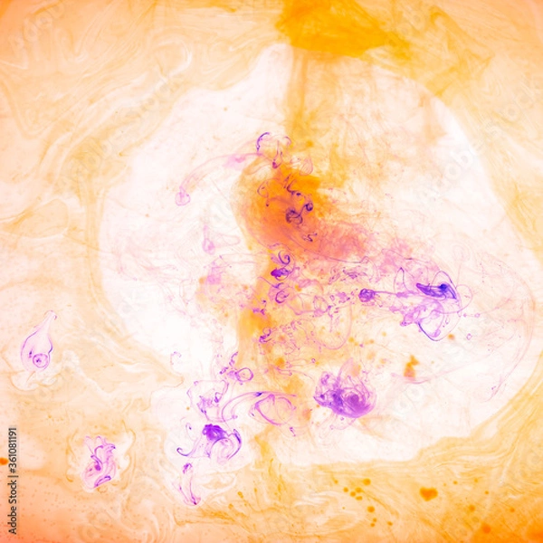 Obraz liquid_flowers