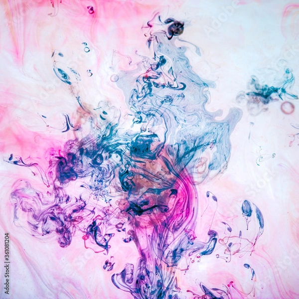 Obraz liquid_flowers