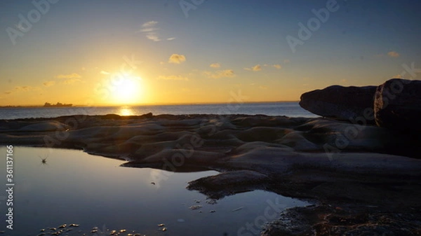Obraz sunset over the sea