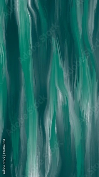 Obraz Abstract colorful background design. Green wave effect. Greeting card Design and Gift Cards