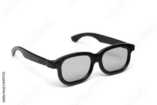 Obraz Glasses with a black frame