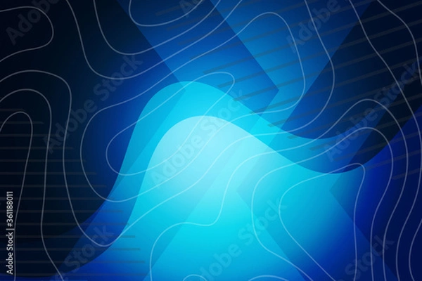 Fototapeta abstract, blue, light, fractal, wave, wallpaper, design, smoke, illustration, art, motion, black, curve, digital, energy, texture, pattern, graphic, backgrounds, color, shape, waves, flow, futuristic