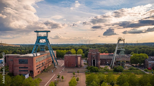 Obraz Zeche - Industriekultur des Ruhrgebiets