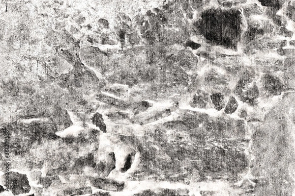 Obraz grey grunge stone wall background