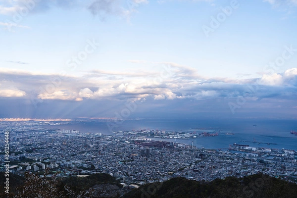 Obraz 掬星台からの眺め【神戸】