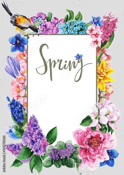 Obraz Spring flowers