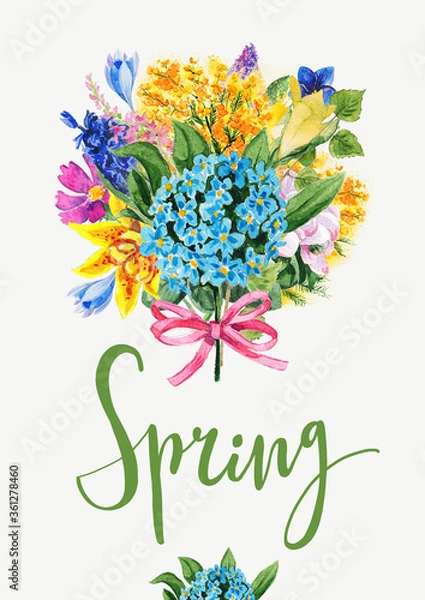 Obraz Spring flowers