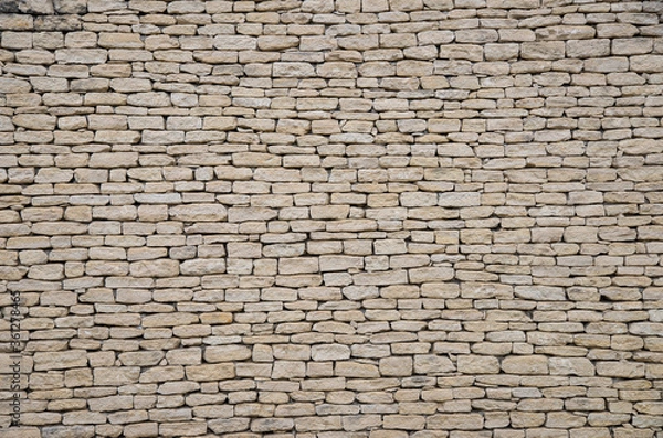 Obraz Mur de pierres sèches.